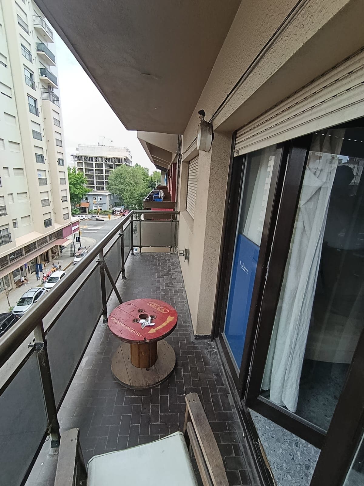 Balcon con vista a la ciudad